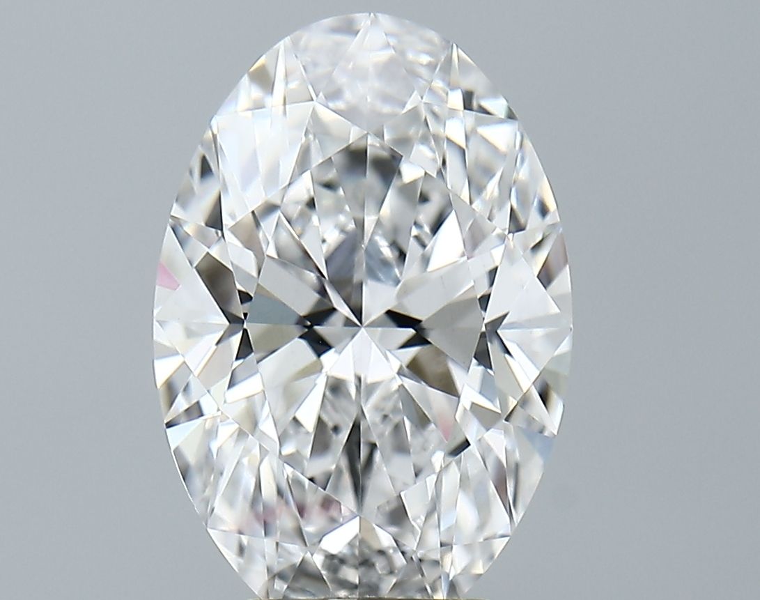 4.23 ct. oval Lab Grown Diamond front image