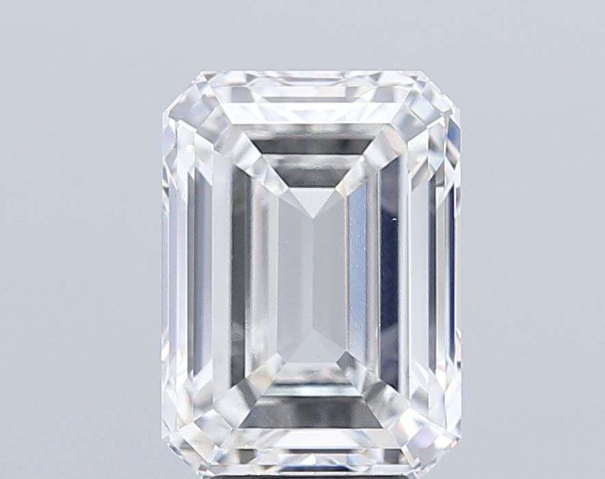 6.05 ct. emerald Lab Grown Diamond front image