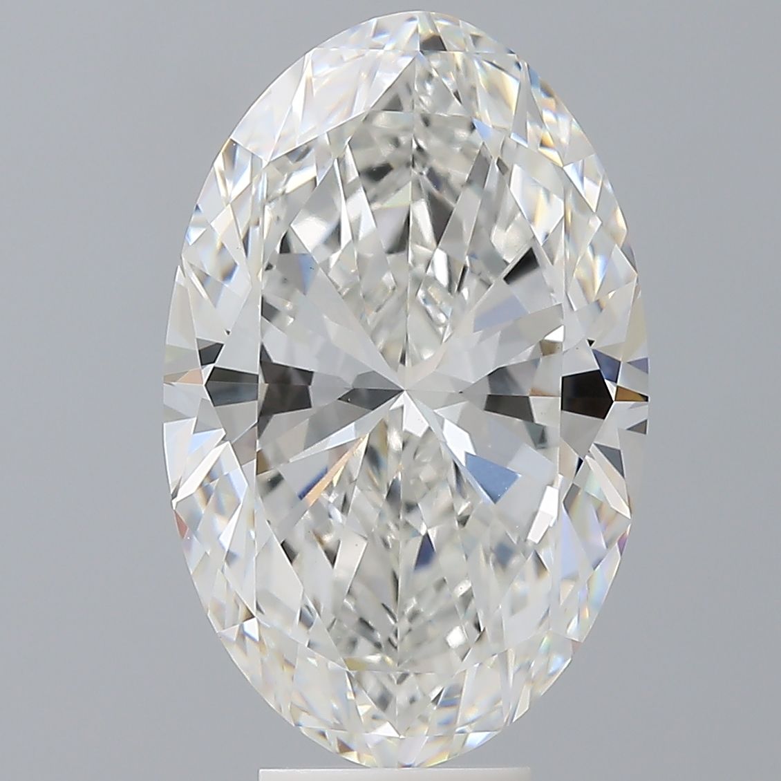 7.59 ct. oval Lab Grown Diamond front image