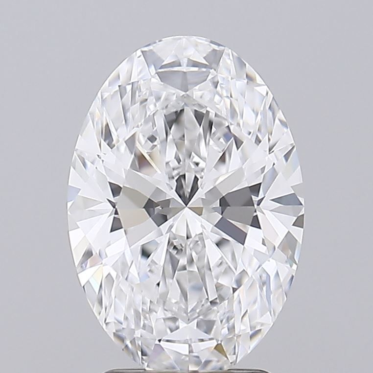 2.86 ct. oval Lab Grown Diamond front image