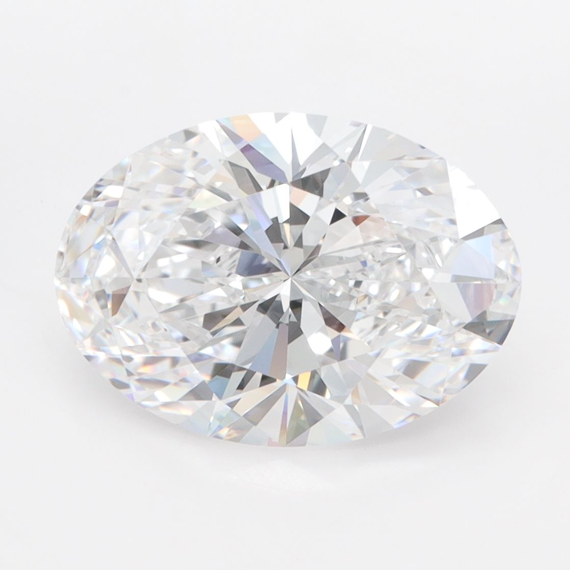 4.02 ct. oval Lab Grown Diamond front image