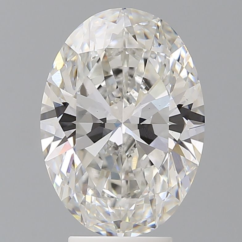 4.53 ct. oval Lab Grown Diamond front image