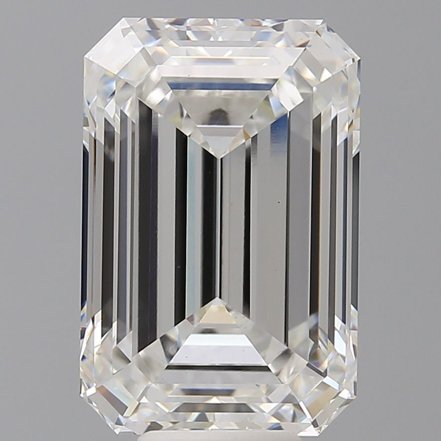 9.59 ct. emerald Lab Grown Diamond front image