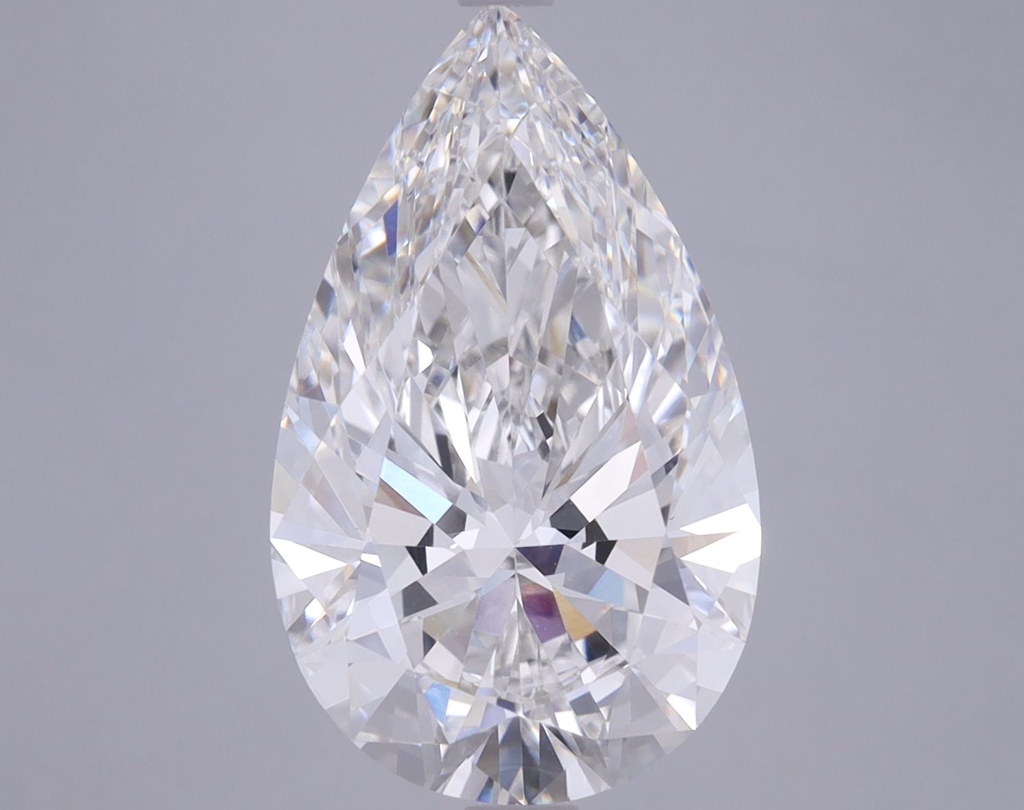 5.37 ct. pear Lab Grown Diamond front image