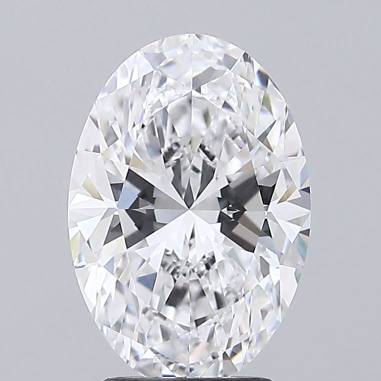 3.03 ct. oval Lab Grown Diamond front image