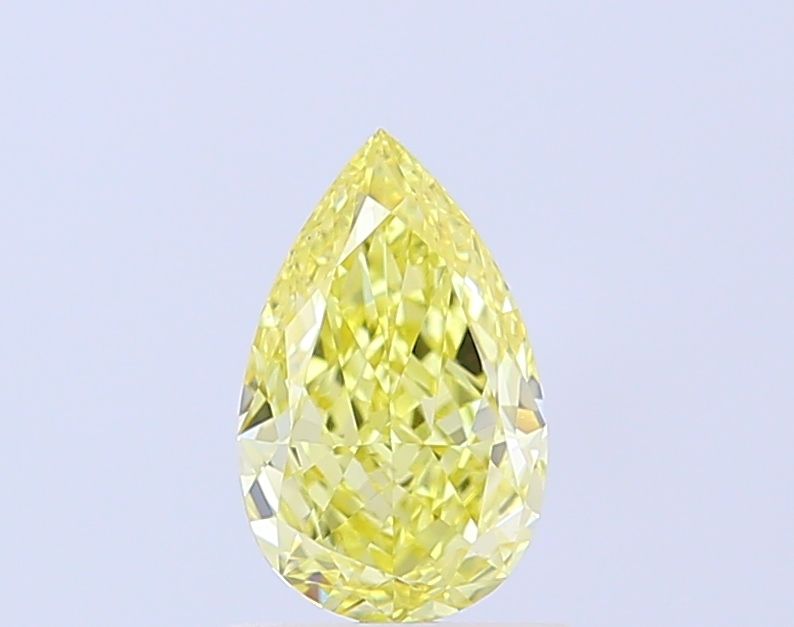 1.09 CT Fancy Intense Yellow PEAR
