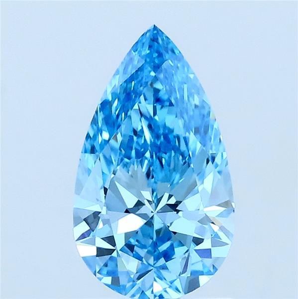 1.05 CT Fancy Vivid Blue PEAR