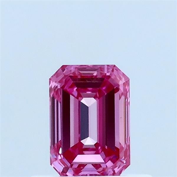 0.51 CT Fancy Vivid Pink EMERALD