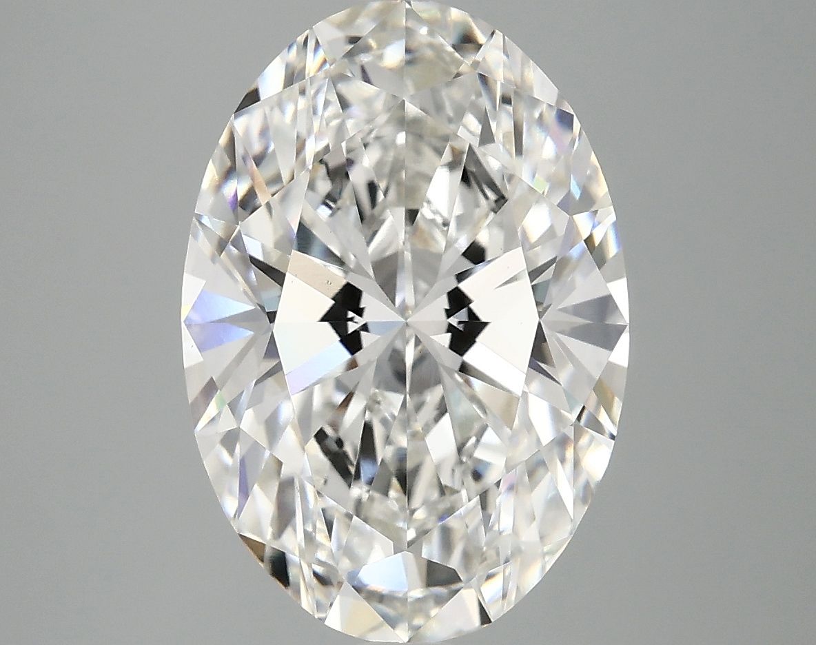 5.09 ct. oval Lab Grown Diamond front image