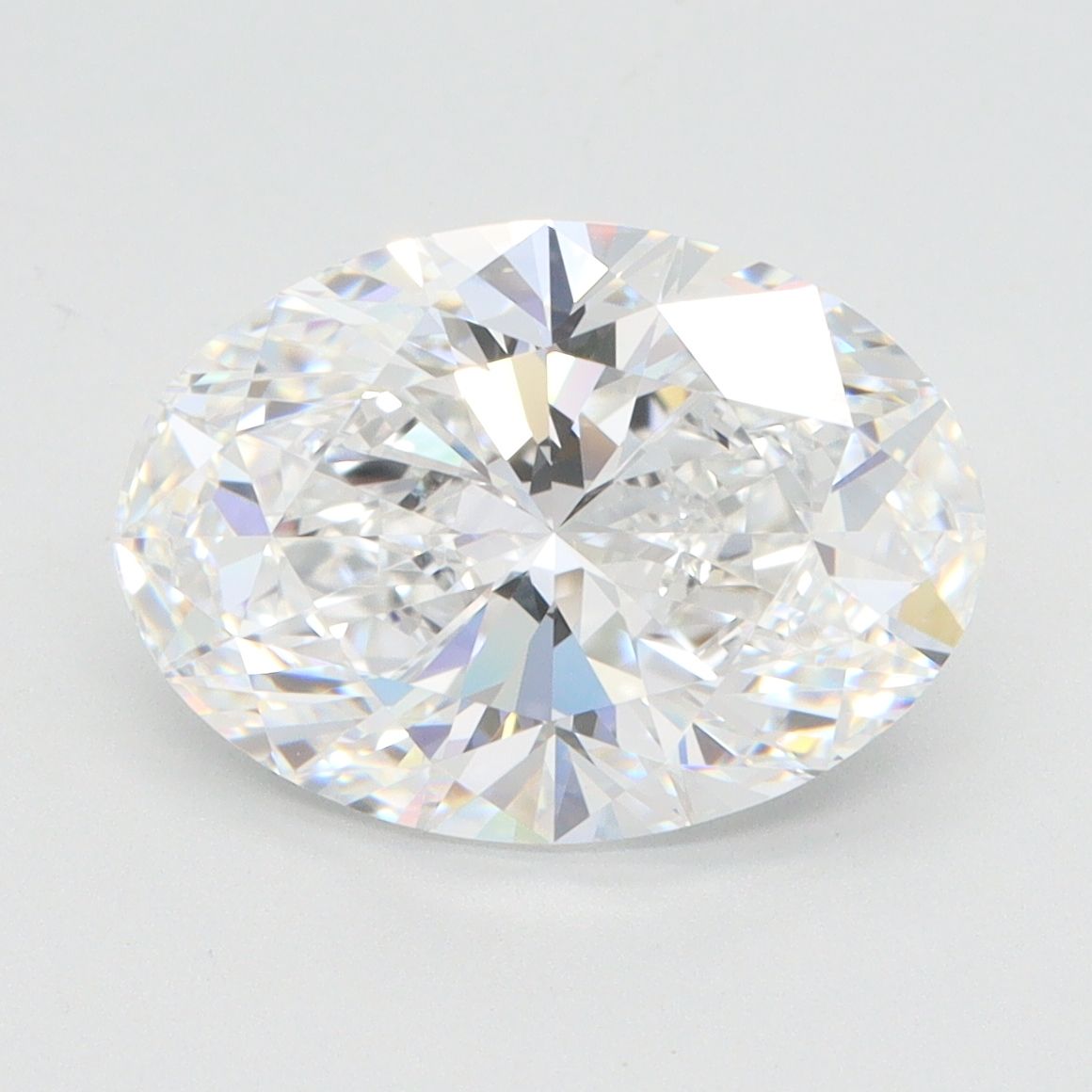 4.02 ct. oval Lab Grown Diamond front image
