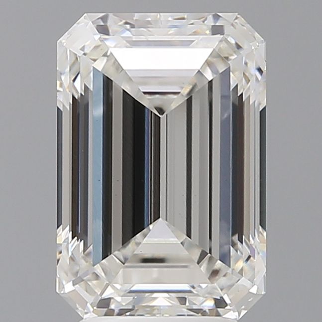 4.08 ct. emerald Lab Grown Diamond front image