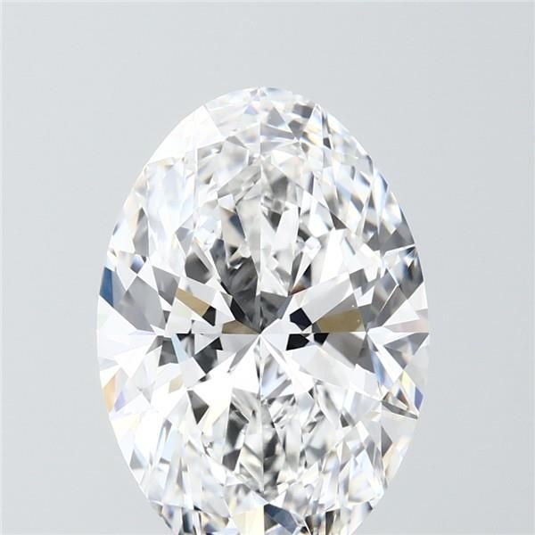 5.08 ct. oval Lab Grown Diamond front image