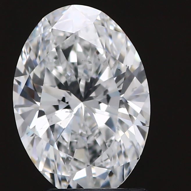 2.01 ct. oval Lab Grown Diamond front image