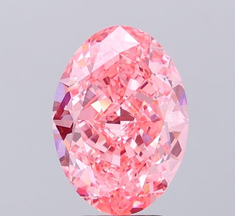 4.07 ct. oval Lab Grown Diamond front image