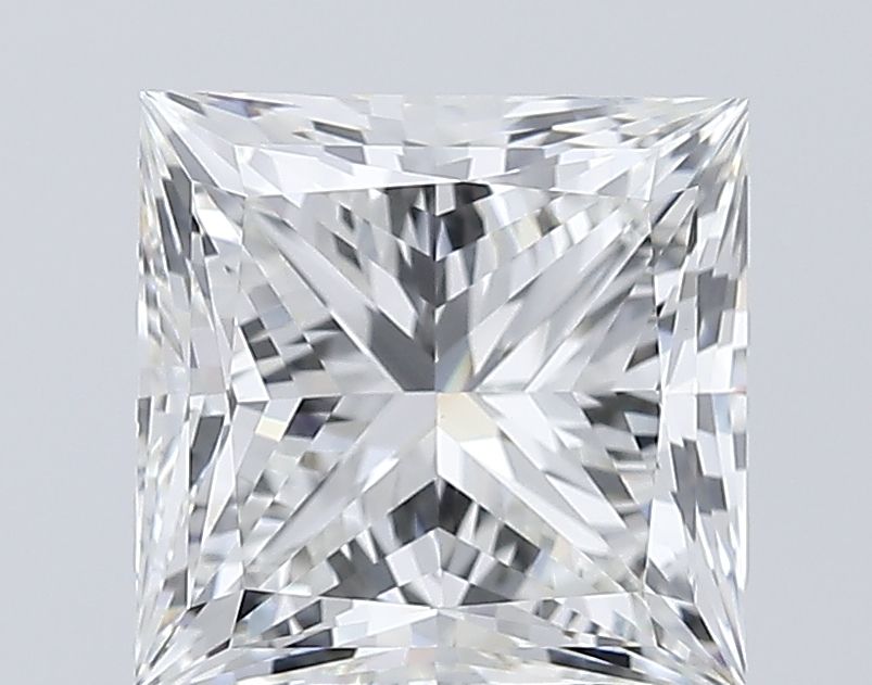 4.41 ct. princess Lab Grown Diamond front image