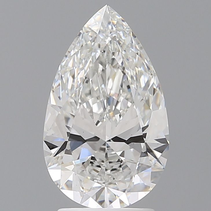 2.60 ct. pear Lab Grown Diamond front image