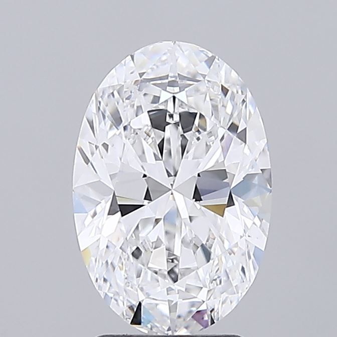 2.86 ct. oval Lab Grown Diamond front image