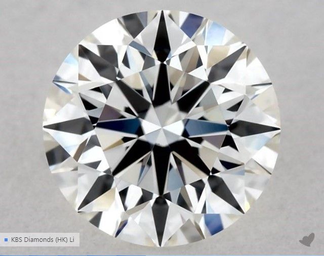 0.54 ct Round diamond