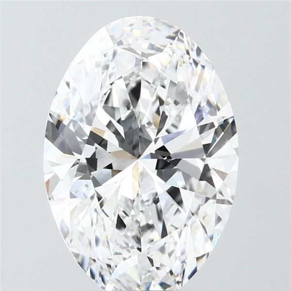 4.05 ct. oval Lab Grown Diamond front image