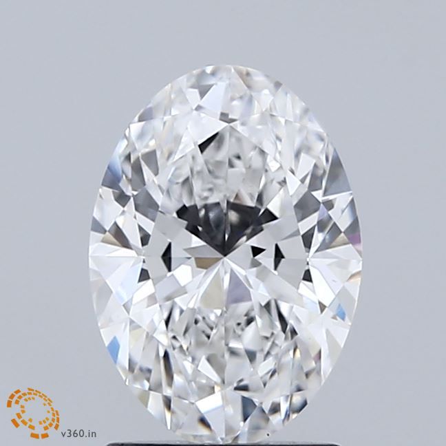 1.50 ct. oval Lab Grown Diamond front image