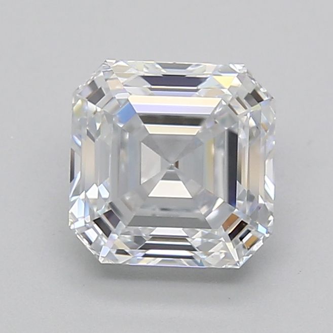 2.04 ct lab-grown Asscher Diamond