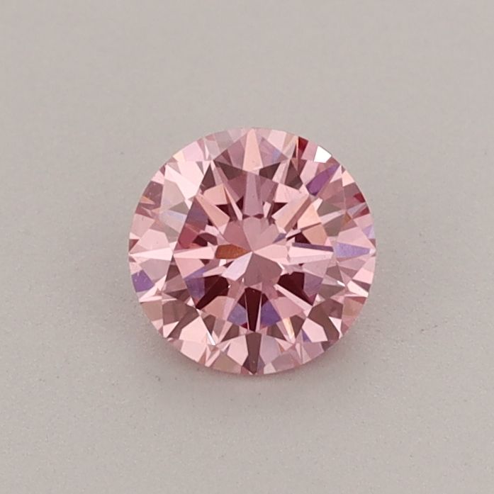 0.41 CT Fancy Vivid Pink ROUND