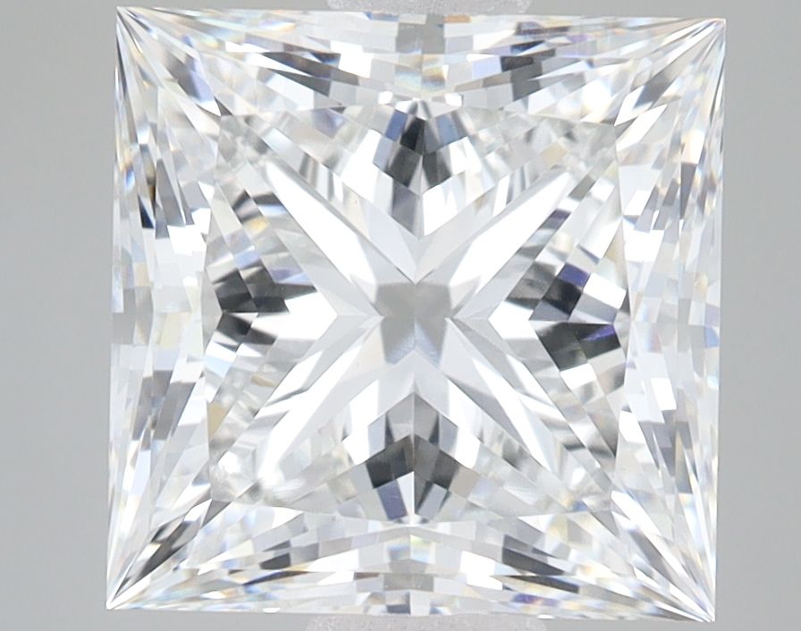 5.02 ct. princess Lab Grown Diamond front image
