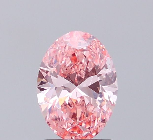 1.24 CT Fancy Vivid Pink OVAL