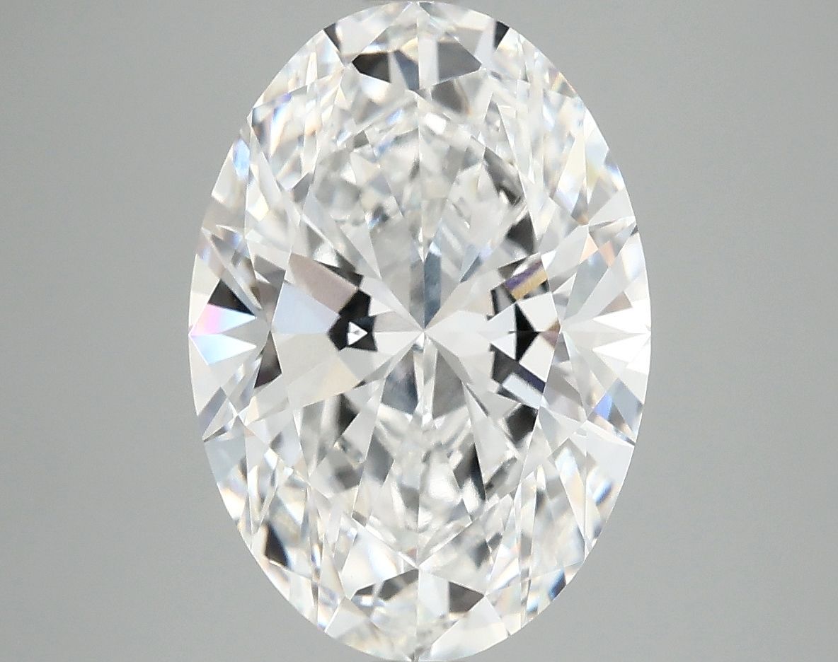5.04 ct. oval Lab Grown Diamond front image