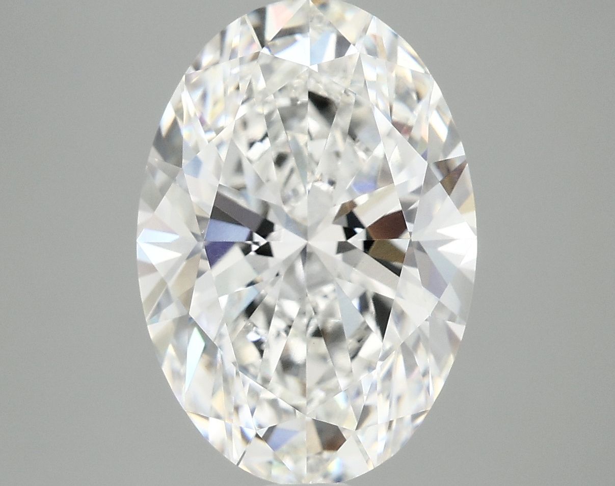 5.04 ct. oval Lab Grown Diamond front image