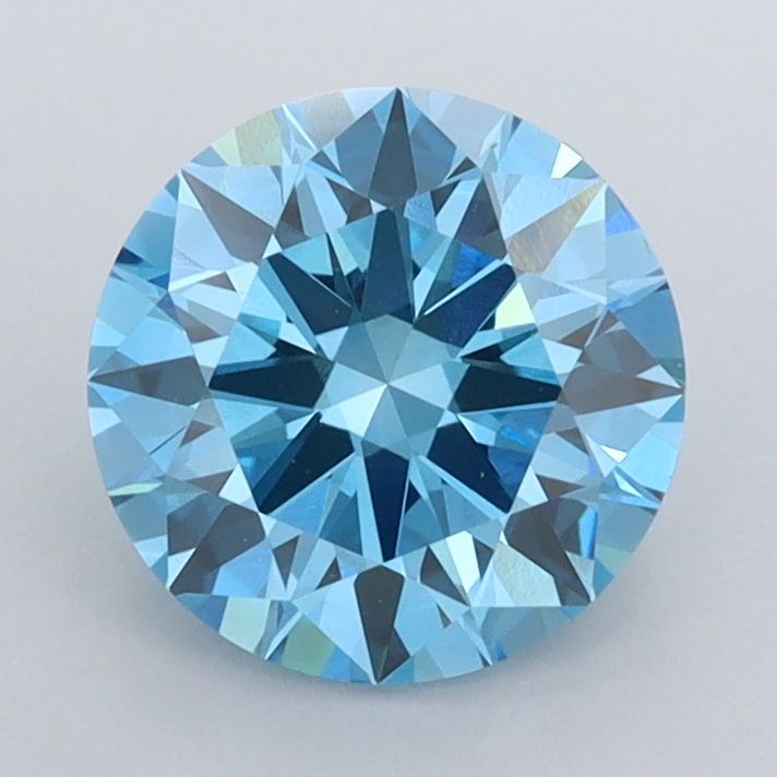 1.58 CT Fancy Vivid Blue ROUND
