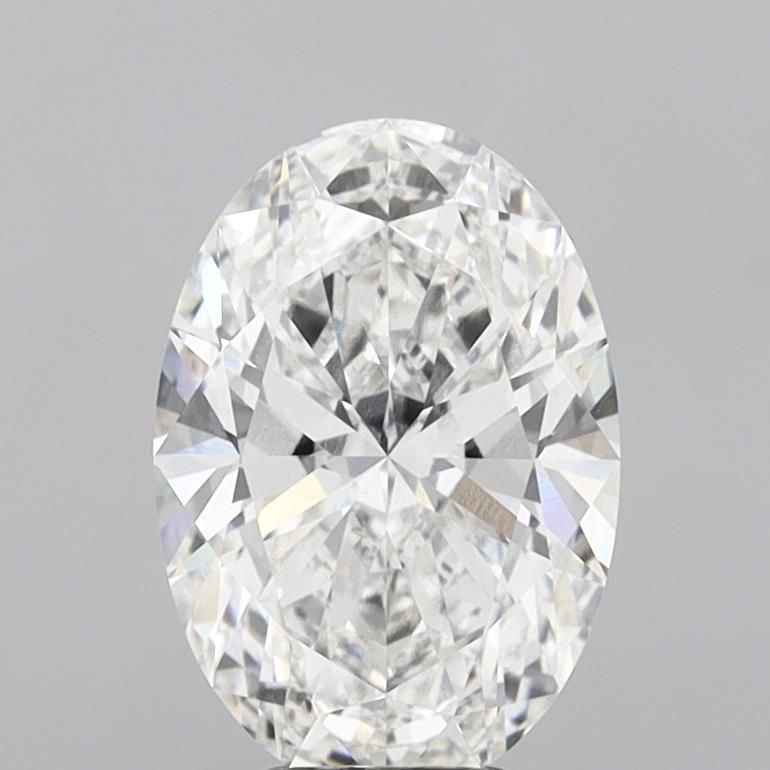 5.09 ct. oval Lab Grown Diamond front image