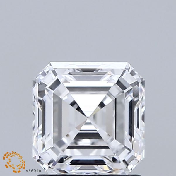 1.47 ct lab-grown Asscher Diamond
