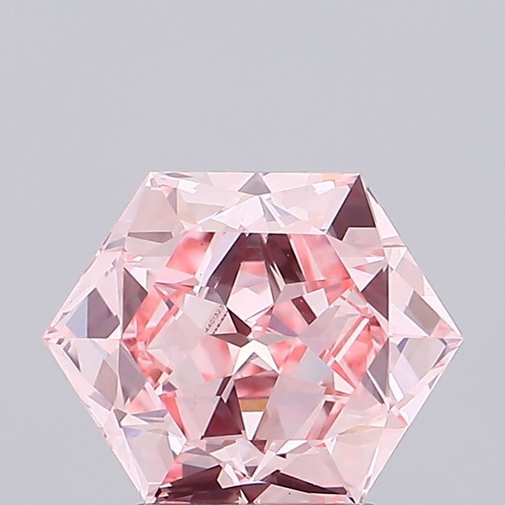 2.57 ct lab-grown Hexagonal Diamond