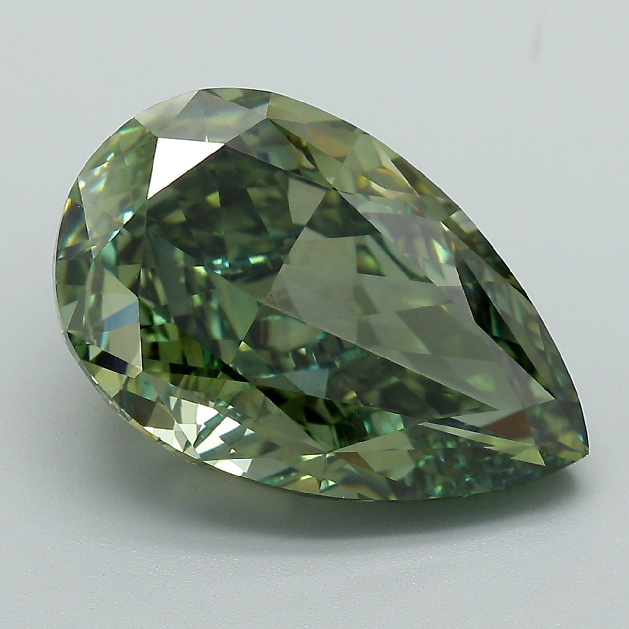9.25 ct. pear Lab Grown Diamond front image