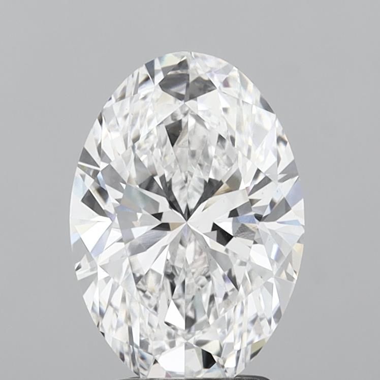3.00 ct. oval Lab Grown Diamond front image