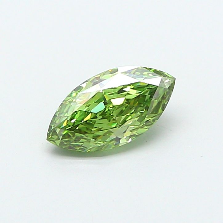 1.31 CT Fancy Vivid Green MARQUISE
