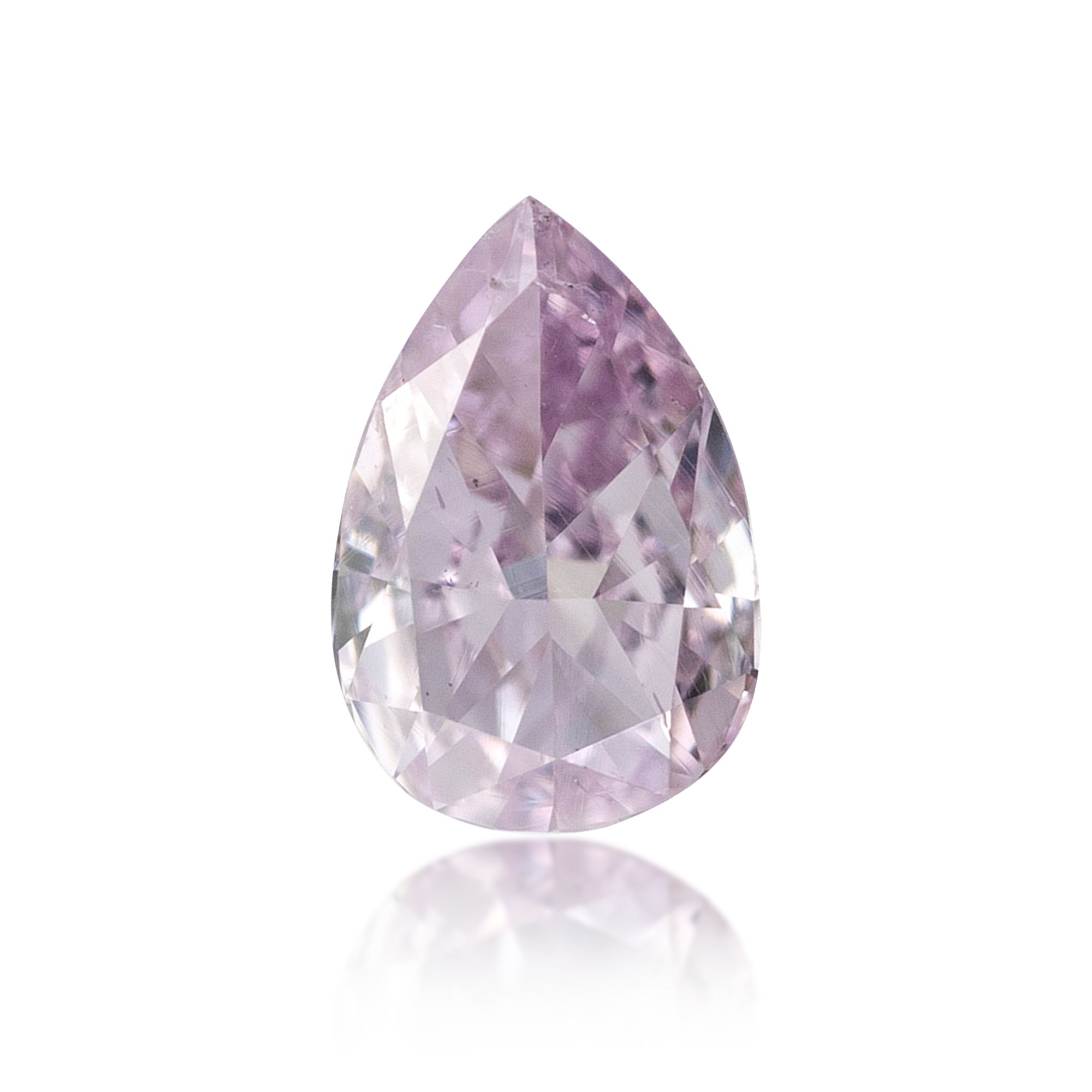 Diament 0.1 ct Fancy Light Purple/