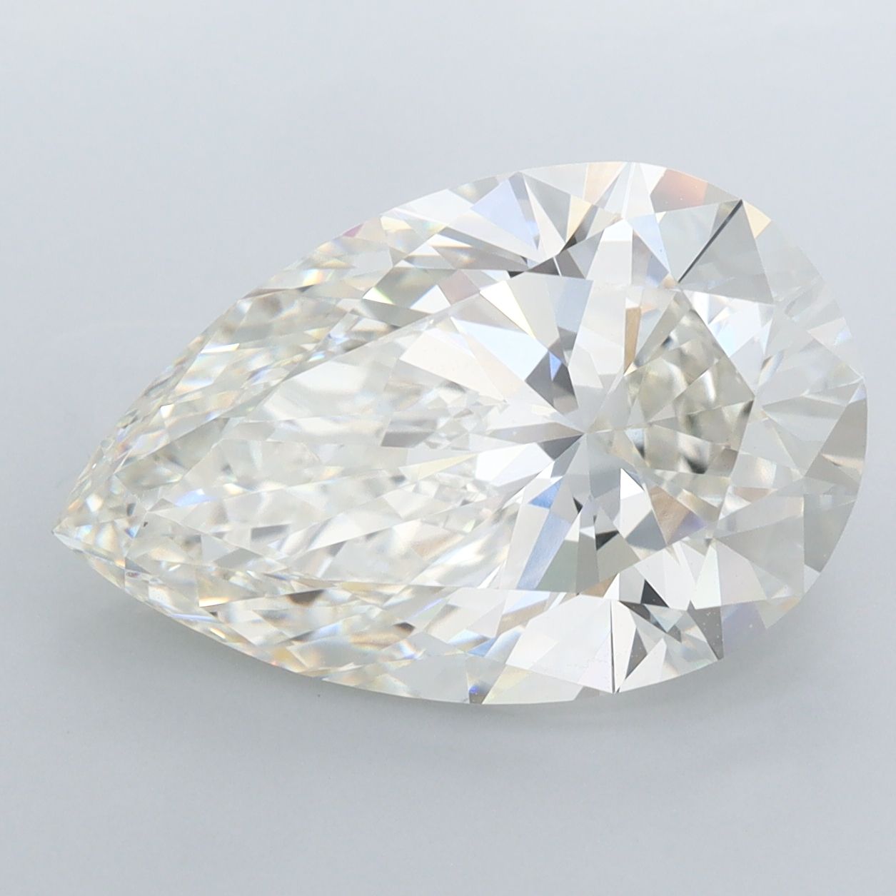 7.07 ct. pear Lab Grown Diamond front image
