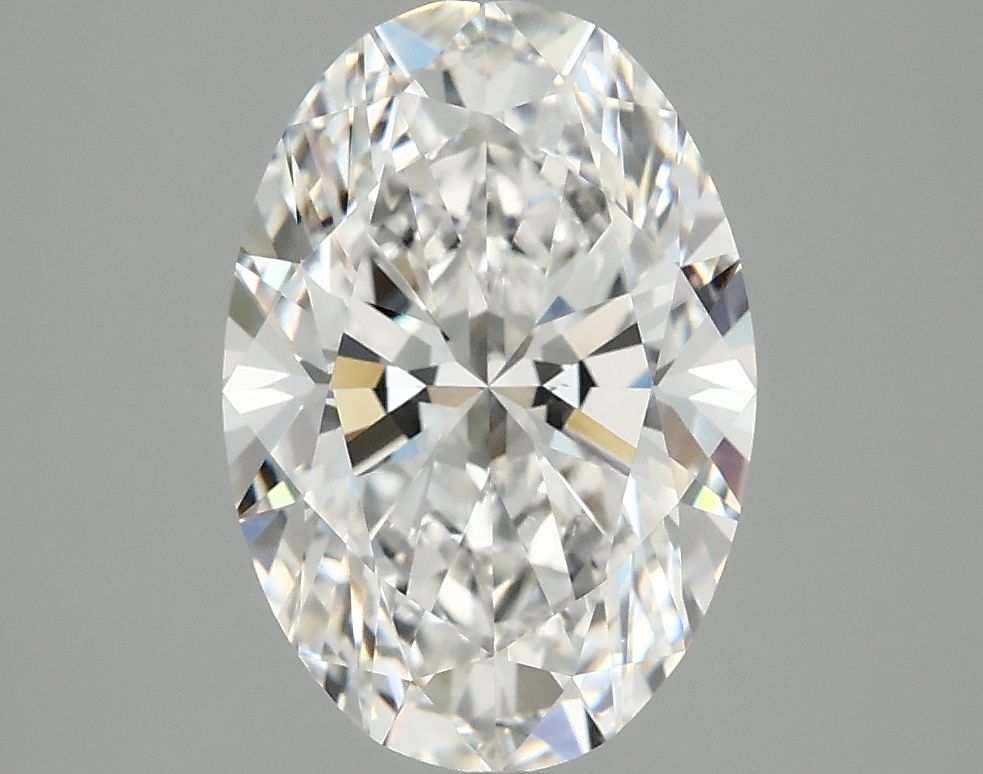 3.08 ct. oval Lab Grown Diamond front image