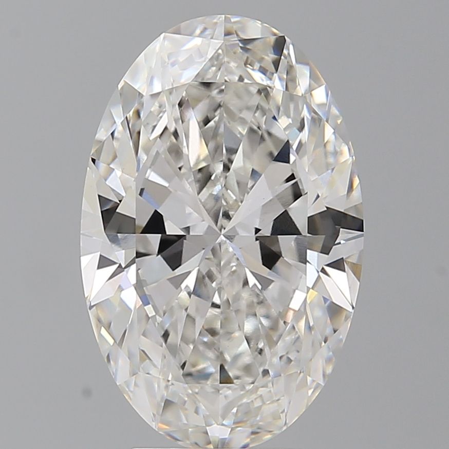 5.52 ct. oval Lab Grown Diamond front image