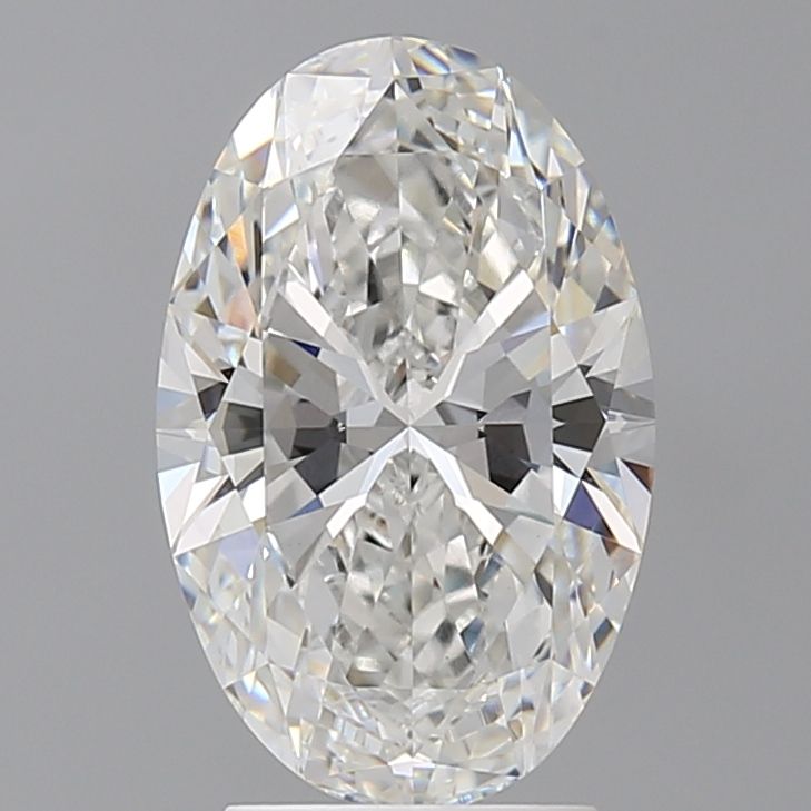 3.02 ct. oval Lab Grown Diamond front image