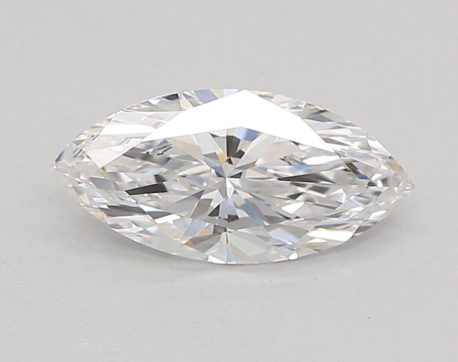 0.64 Carati D VVS2 Marquise Laboratorio Diamante