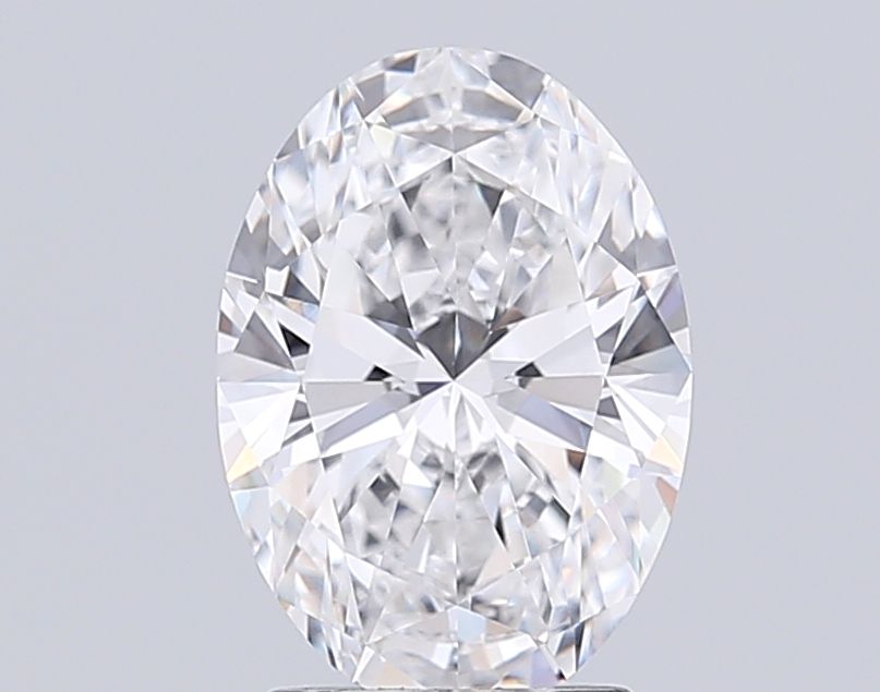 3.02 ct. oval Lab Grown Diamond front image