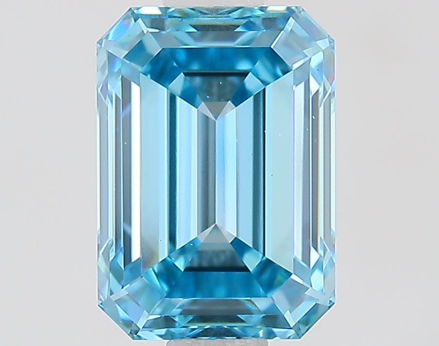 1.52 CT Fancy Vivid Blue EMERALD