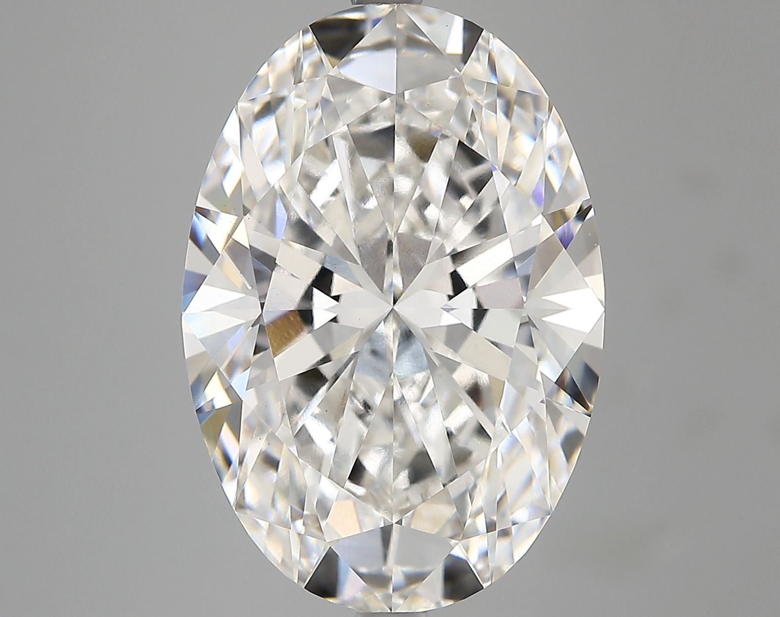 8.10 ct. oval Lab Grown Diamond front image