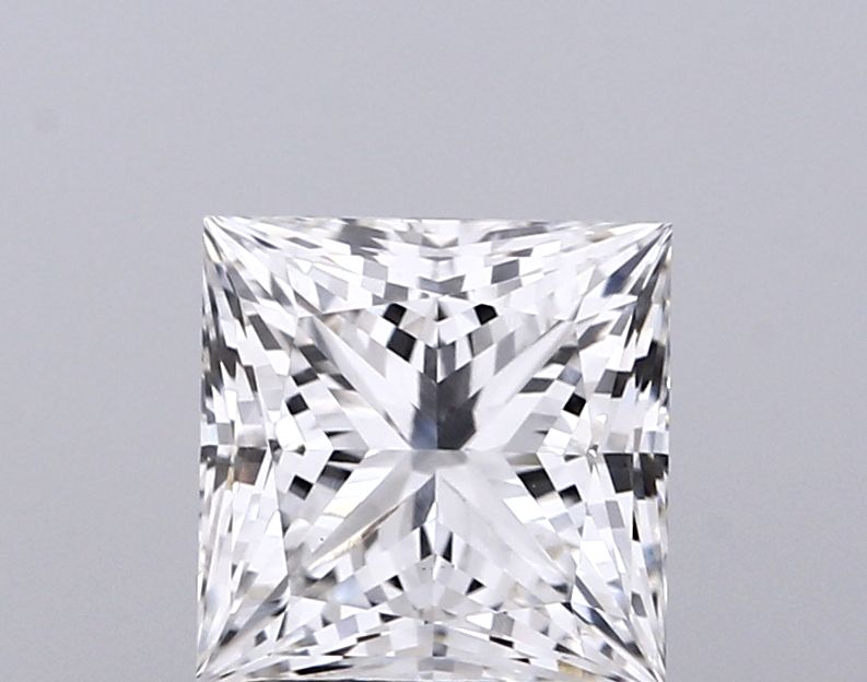 2.10 ct. princess Lab Grown Diamond front image