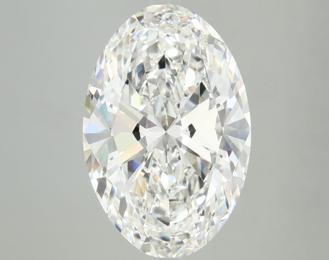 7.02 ct. oval Lab Grown Diamond front image