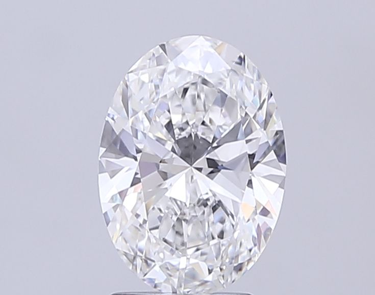2.09 ct. oval Lab Grown Diamond front image