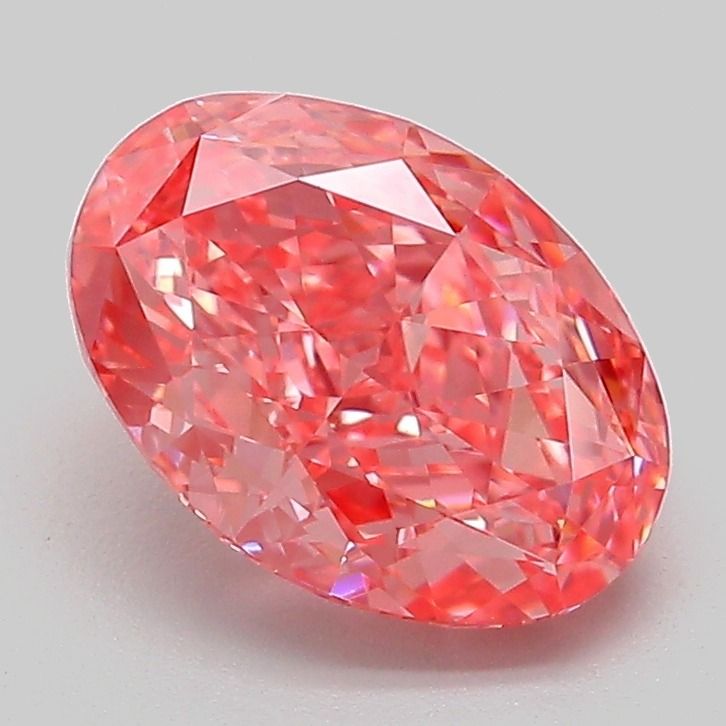 2.08 ct. oval Lab Grown Diamond front image